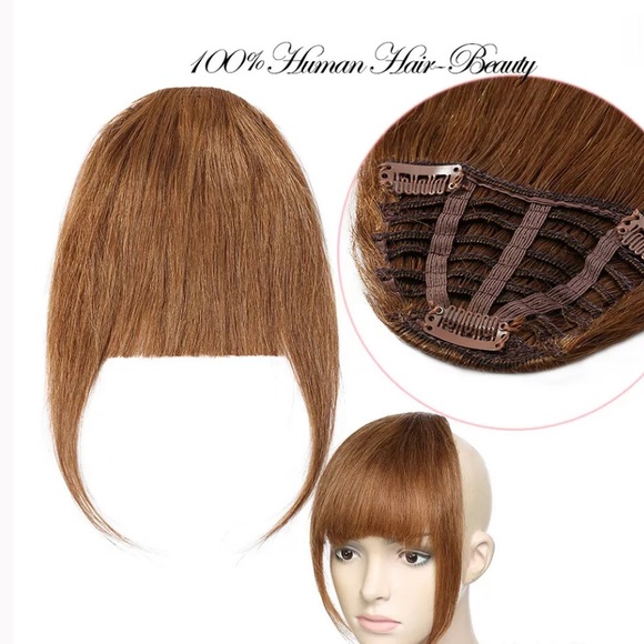 Accessories - Snap Bang Front Synthetic Hair Bang Clip In # 27